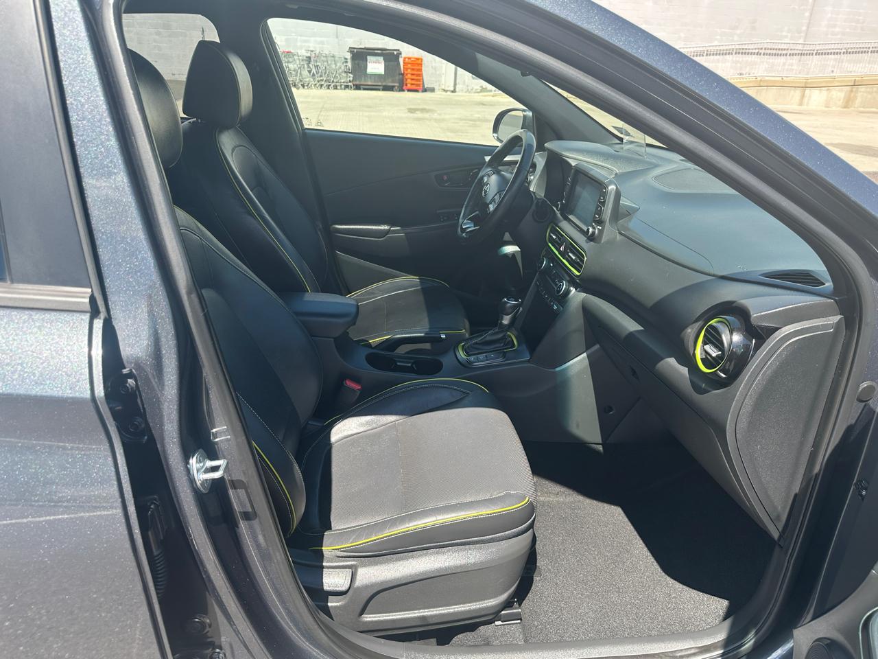 Hyundai Kona Ultimate 1.6T DCT w/Lime Accent 2018