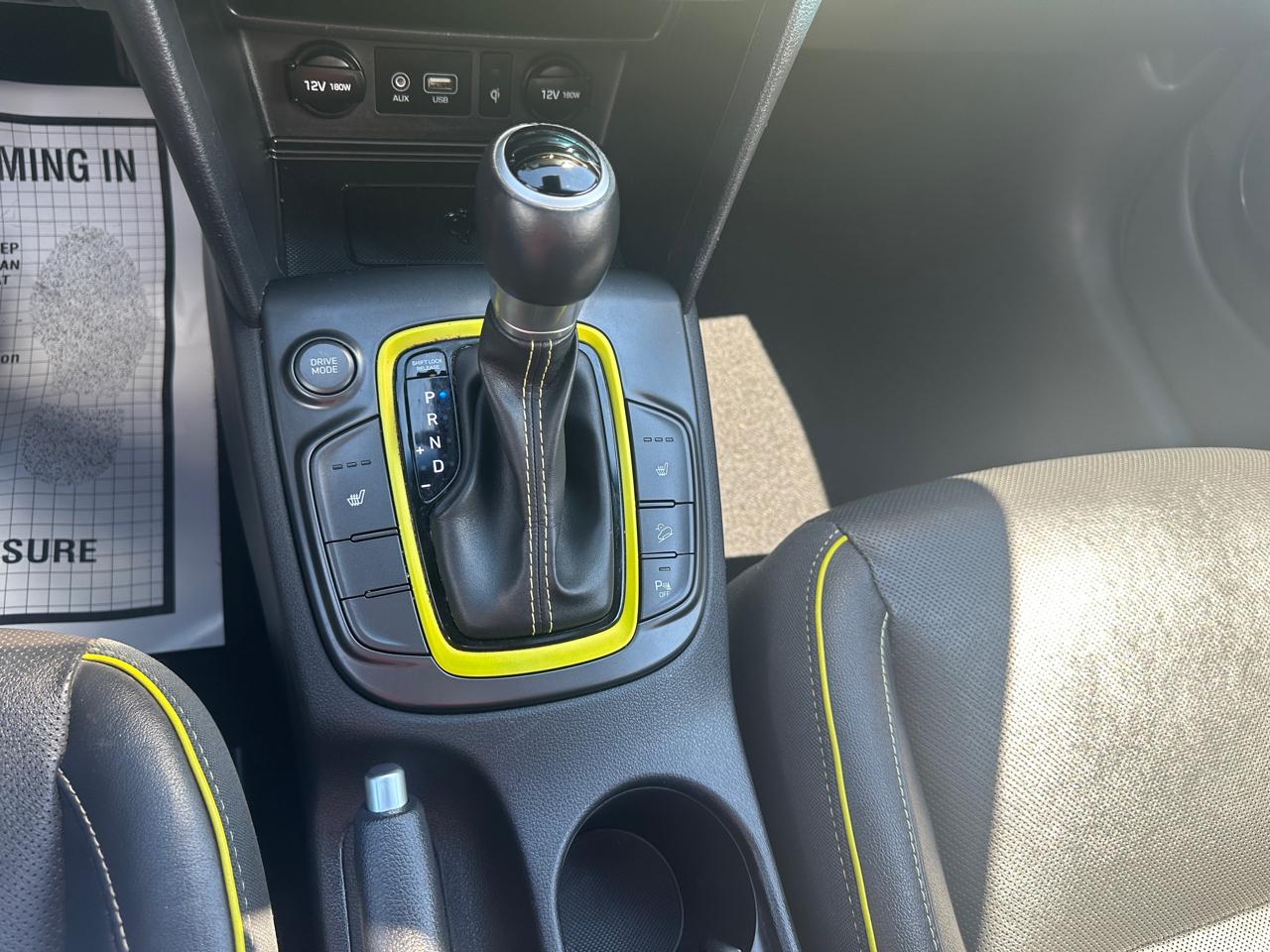 Hyundai Kona Ultimate 1.6T DCT w/Lime Accent 2018