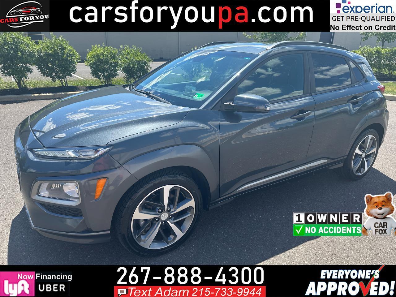 Hyundai Kona Ultimate 1.6T DCT w/Lime Accent 2018