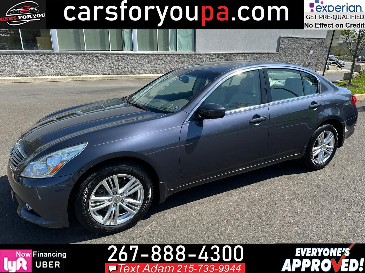 Infiniti G37 Sedan 4dr x AWD 2011
