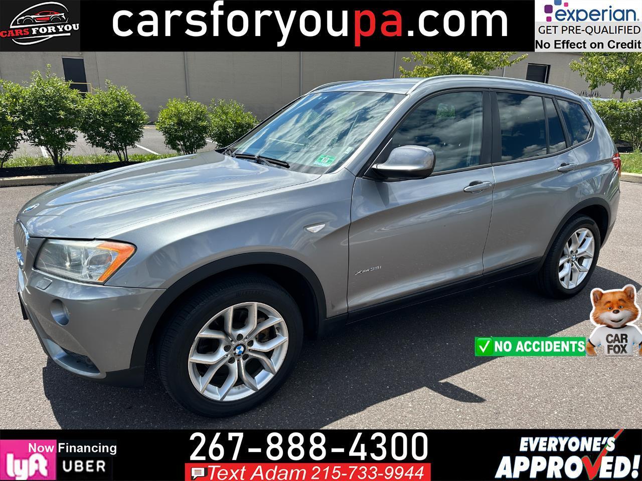 BMW X3 AWD 4dr xDrive35i 2013
