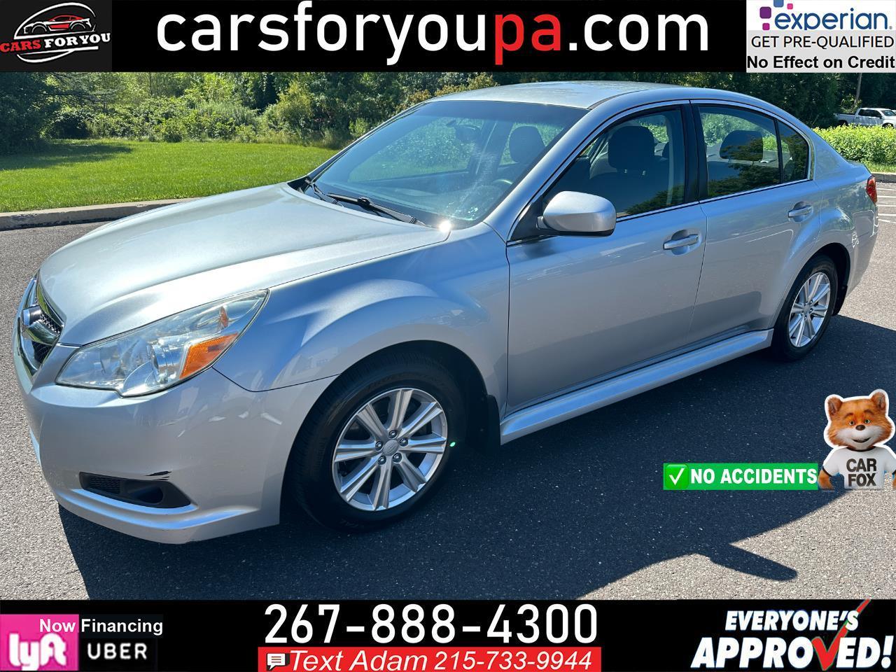 Subaru Legacy 4dr Sdn H4 Auto 2.5i Premium 2012