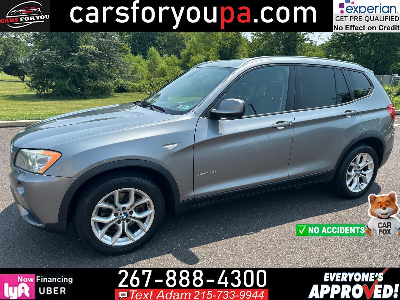 BMW X3 AWD 4dr xDrive35i 2013