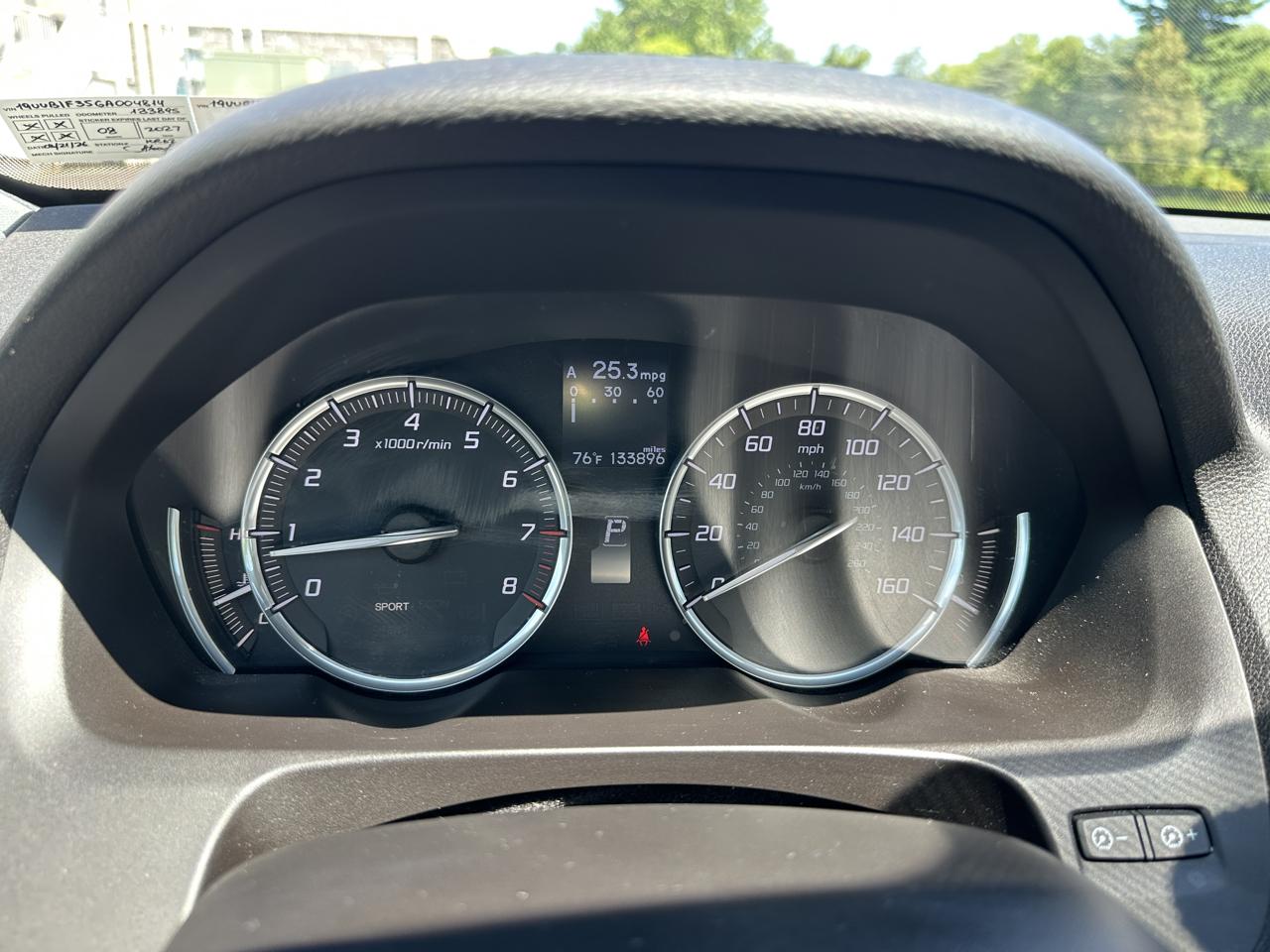 Acura TLX 4dr Sdn FWD 2016