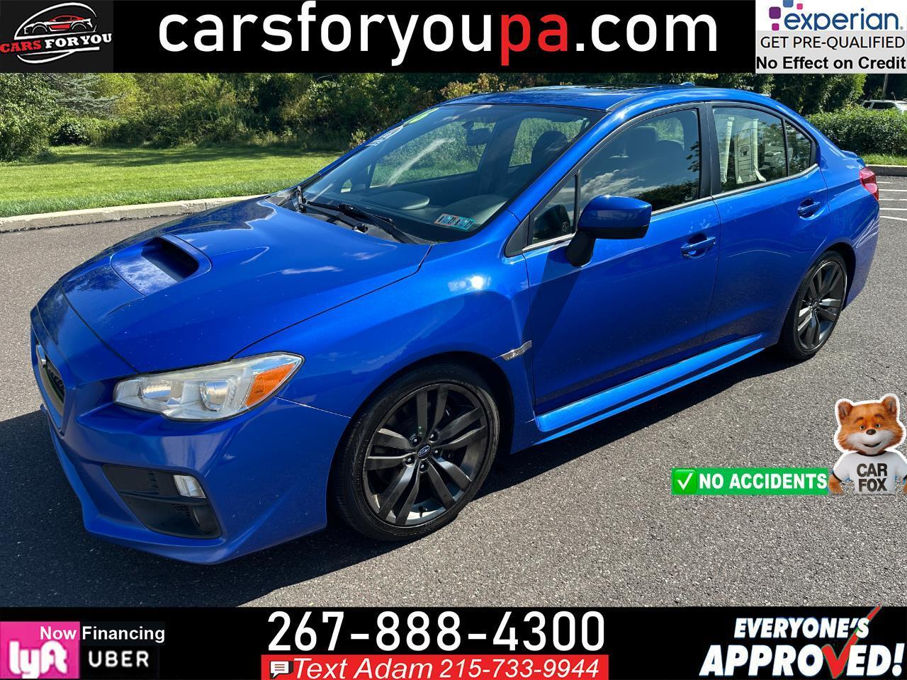 Subaru WRX 4dr Sdn Man Premium 2016