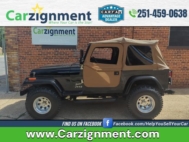 Black 1987 Jeep Wrangler 4WD SUV / Crossover Four-Wheel Drive Manual