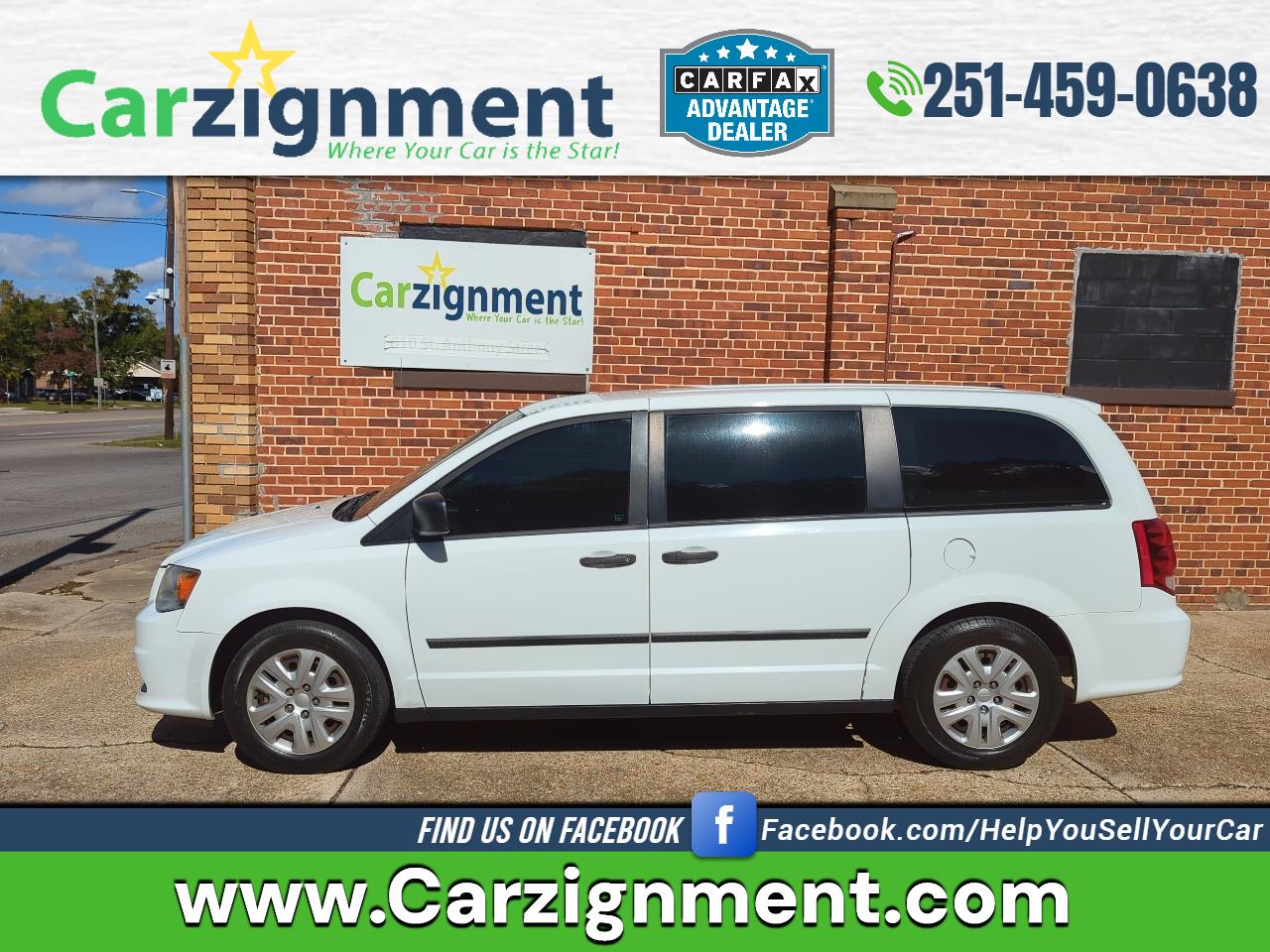 2015 Dodge Grand Caravan 4dr Wgn American Value Pkg