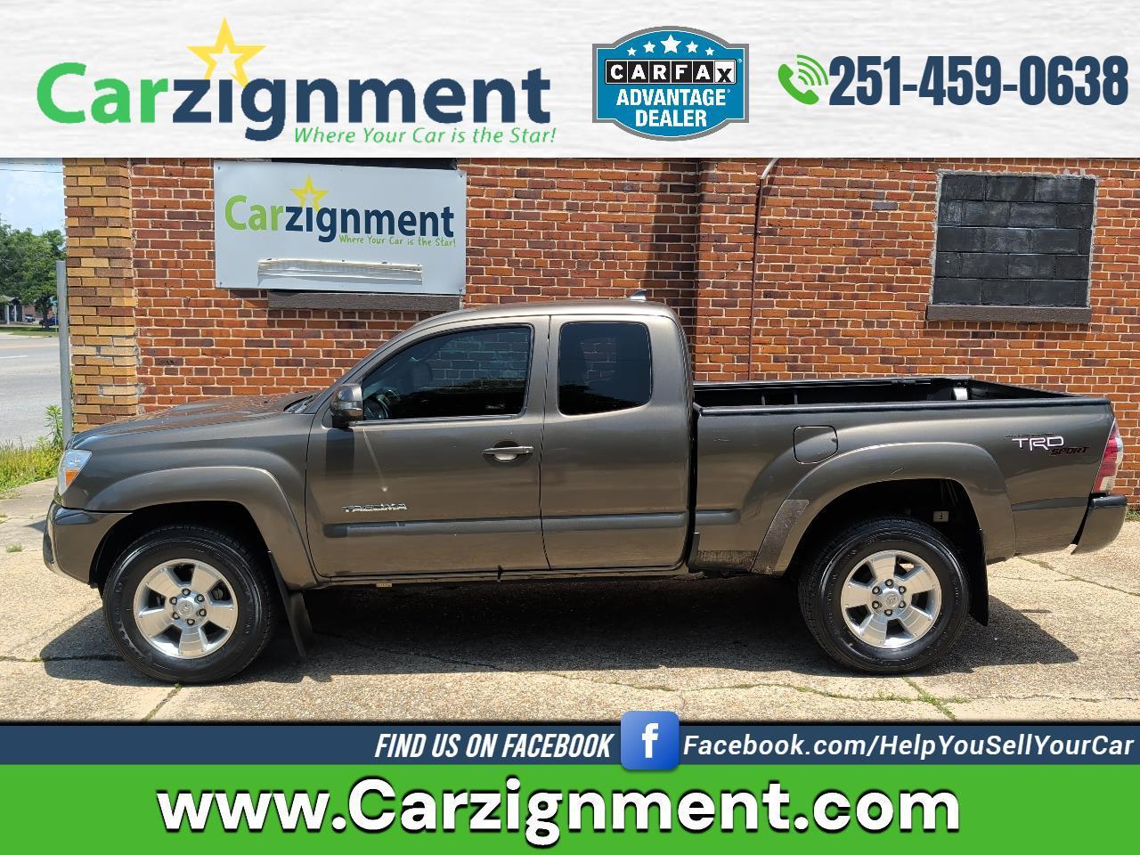 2012 Toyota Tacoma 4WD Access Cab V6 MT (Natl)