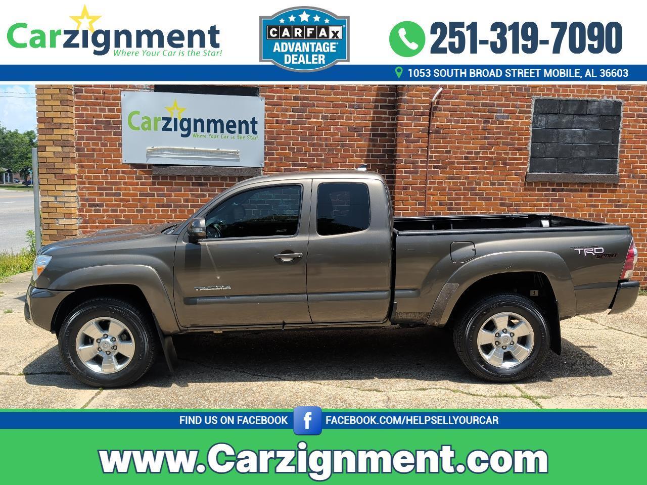 2012 Toyota Tacoma 4WD Access Cab V6 MT (Natl)