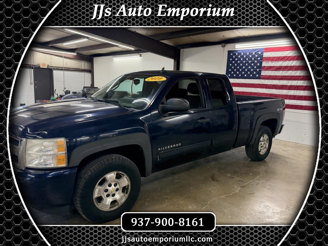 2010 Chevrolet Silverado 1500 4WD Ext Cab 143.5" LT