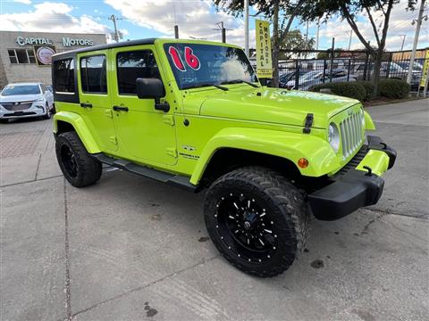2016 Jeep Wrangler Unlimited Sahara 4WD