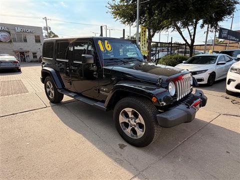 2016 Jeep Wrangler Unlimited Sahara 4WD
