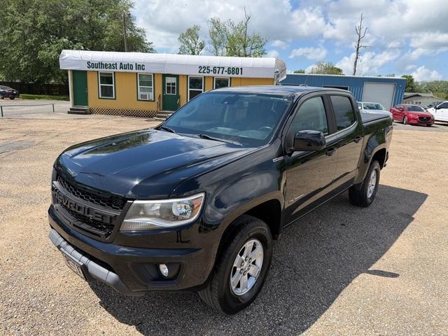 Black 2019 Chevrolet Colorado LT Crew Cab LB RWD Pickup Truck 4X2 Automatic