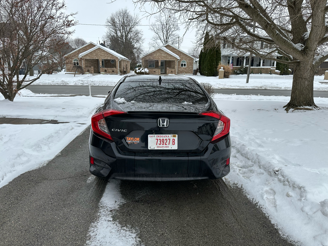 Honda Civic EX-T Honda Sensing Sedan CVT 2018