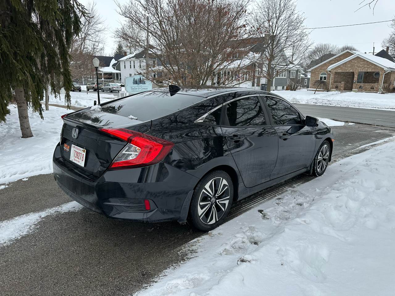 Honda Civic EX-T Honda Sensing Sedan CVT 2018