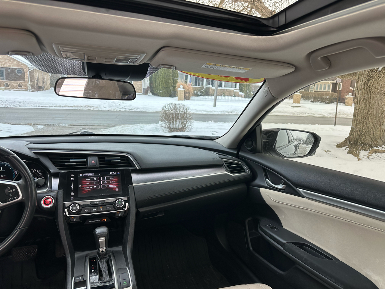 Honda Civic EX-T Honda Sensing Sedan CVT 2018