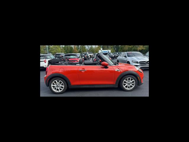 Orange 2020 MINI Cooper Convertible Front-Wheel Drive Automatic