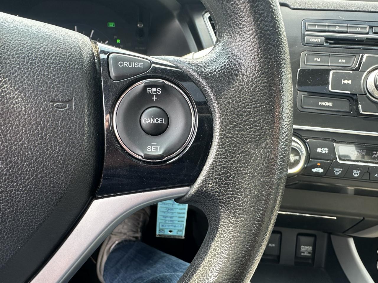 Honda Civic EX Sedan 5-Speed AT 2013