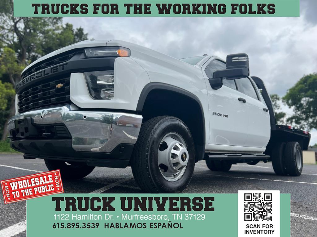 2021 Chevrolet Silverado 3500HD CC CREW CAB FLAT BED