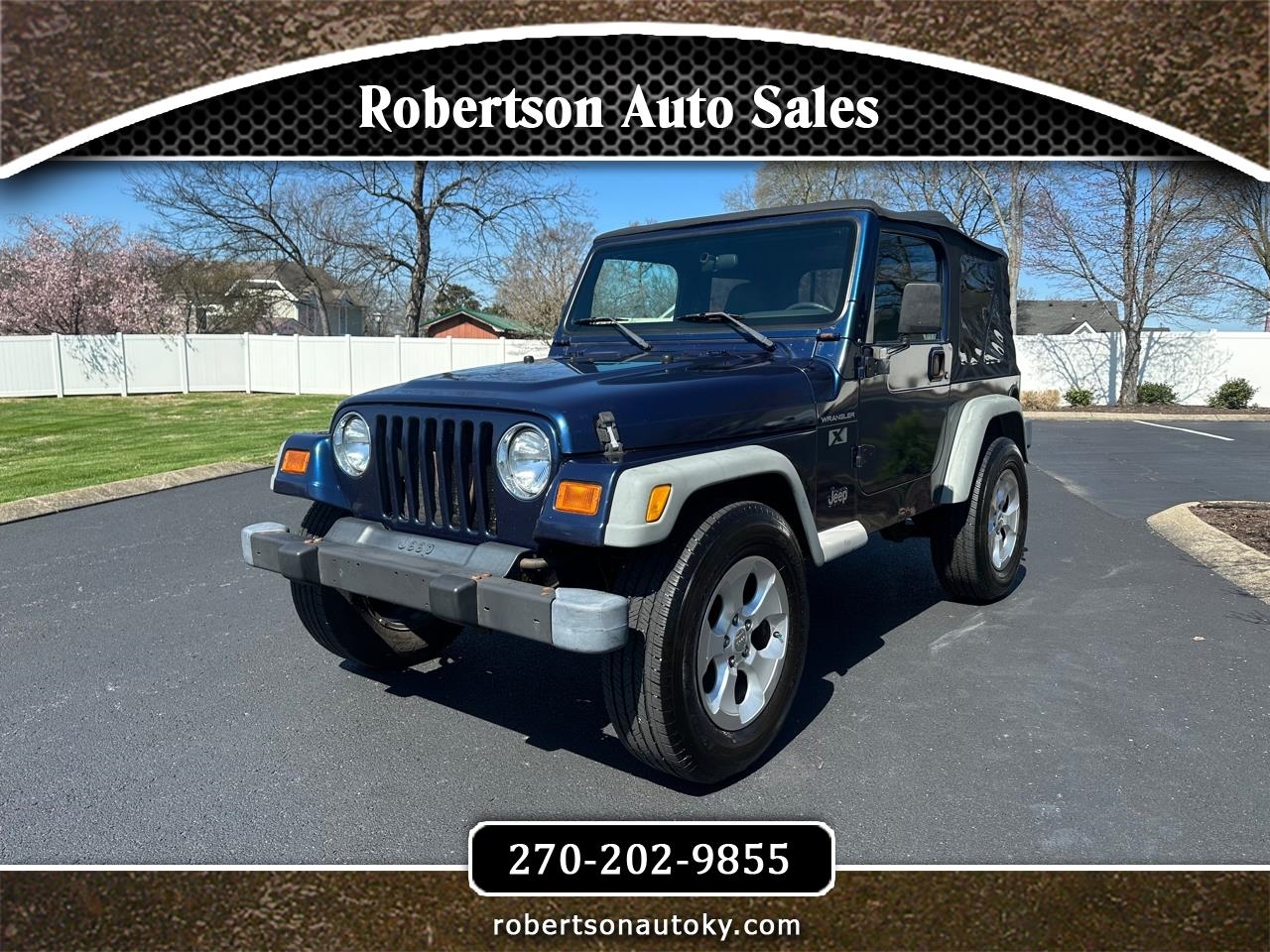 2002 Jeep Wrangler X