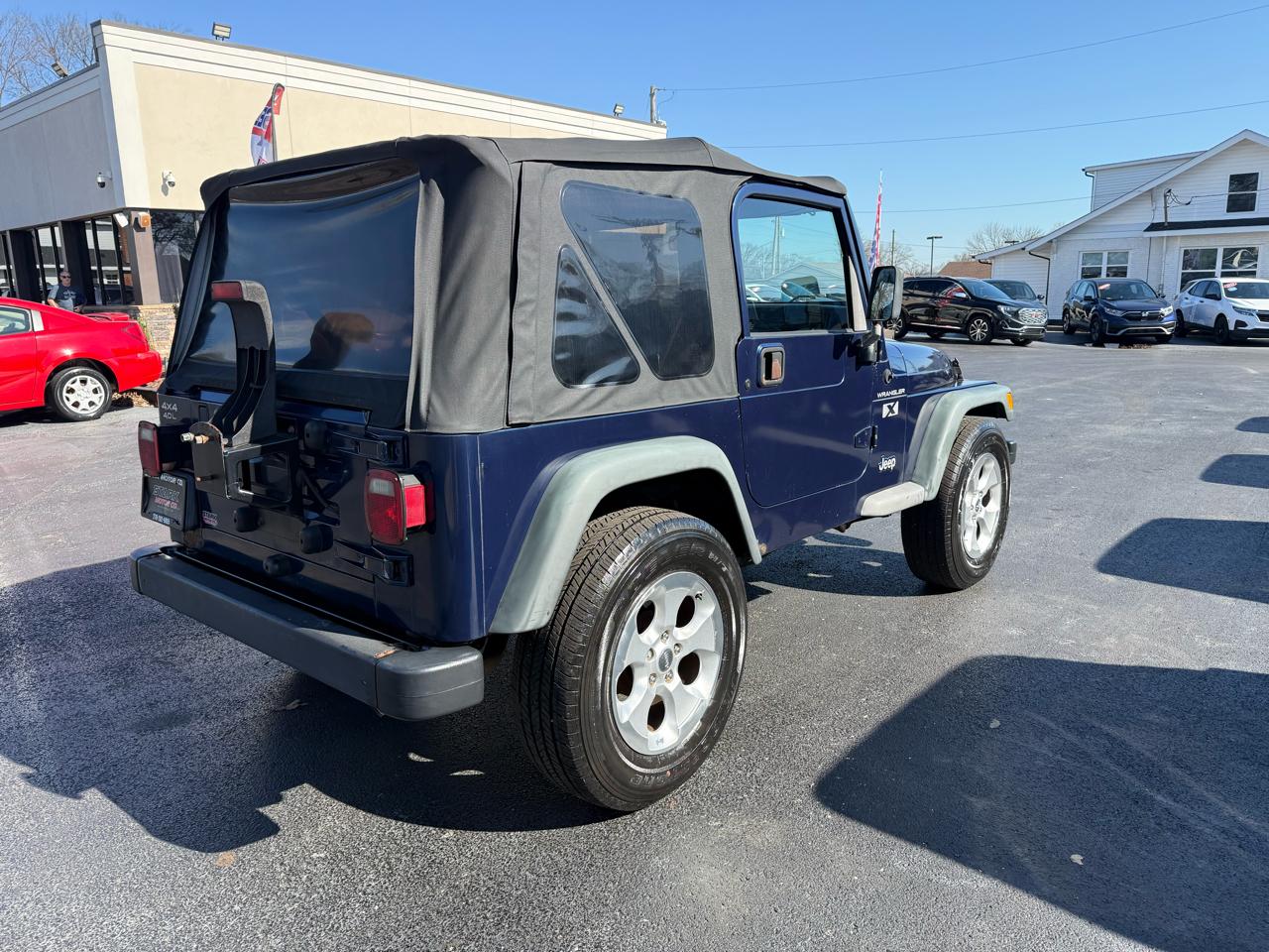 Jeep Wrangler 2dr X 2002