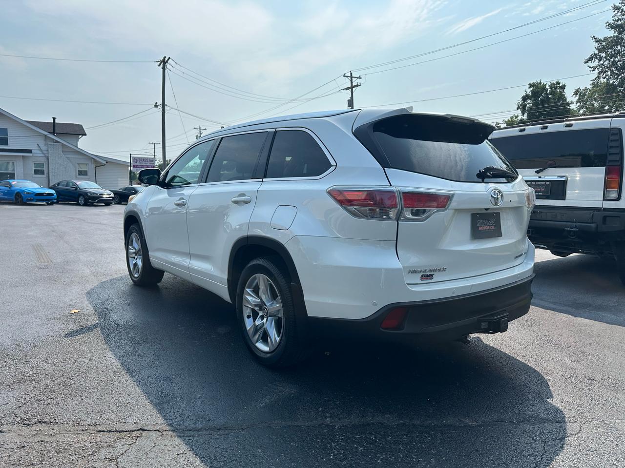 Toyota Highlander AWD 4dr V6 Limited (Natl) 2016