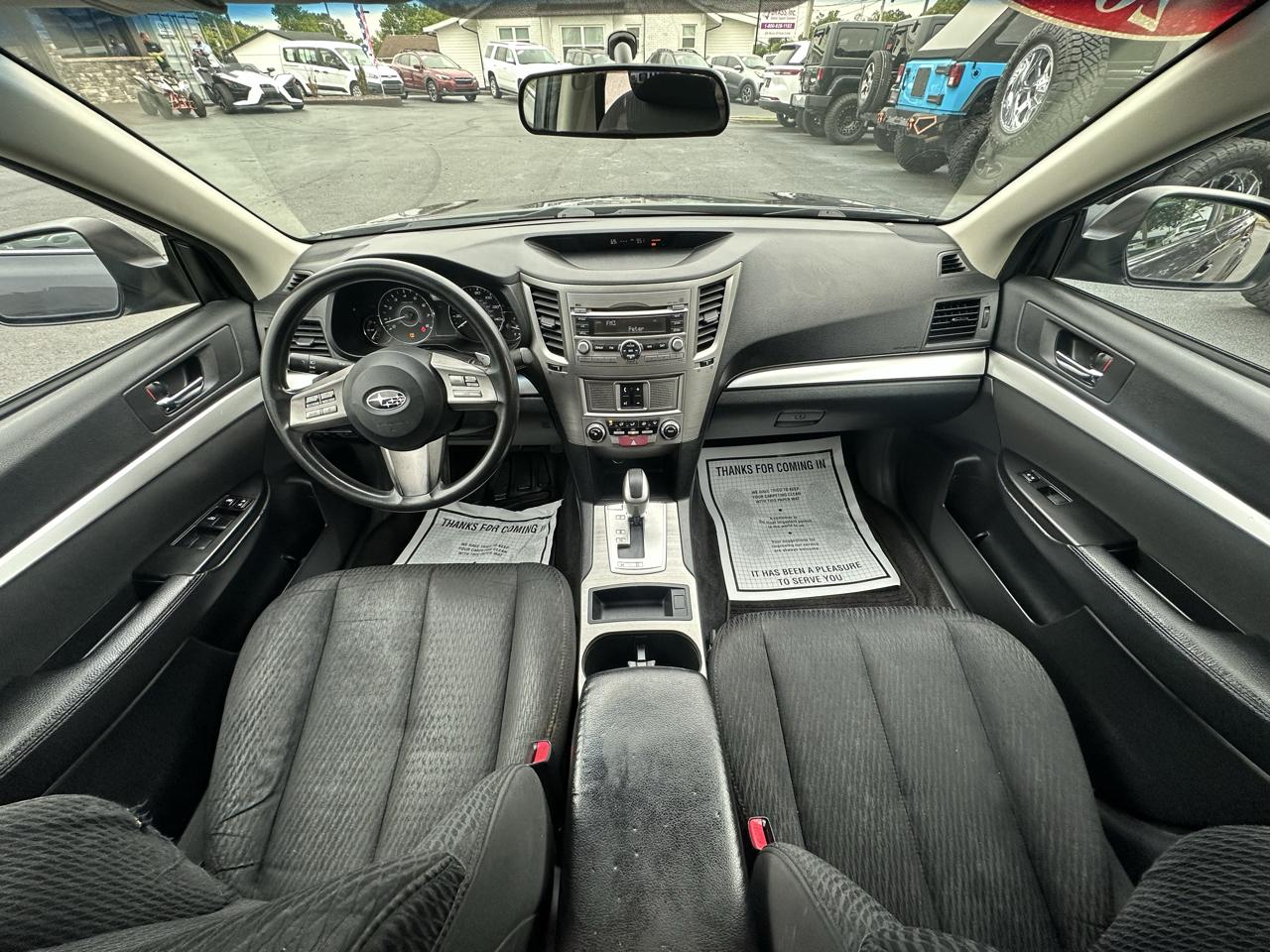 Subaru Legacy 4dr Sdn H4 Auto 2.5i 2010