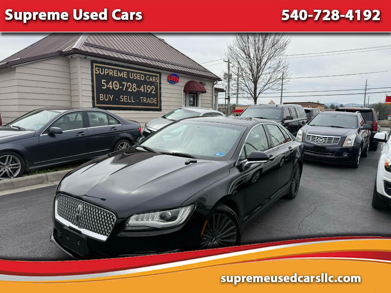 2017 Lincoln MKZ Reserve FWD