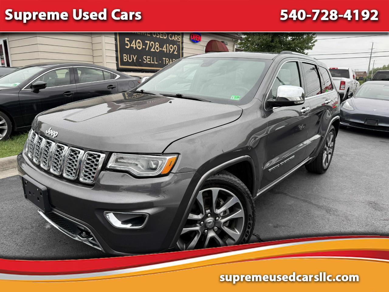 2017 Jeep Grand Cherokee Overland 4WD