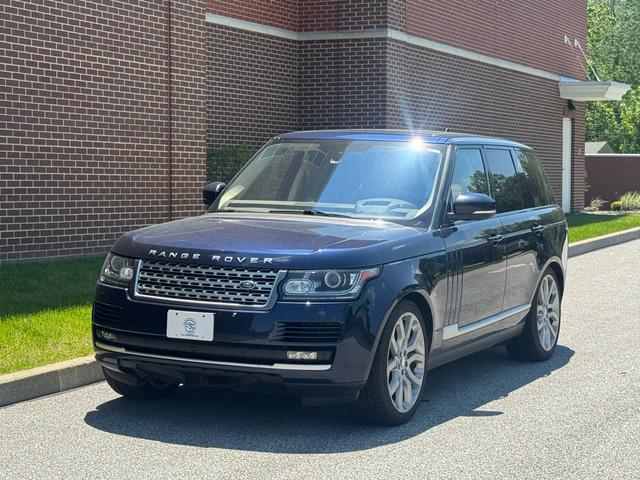 Blue 2016 Land Rover Range Rover V8 Supercharged 4WD SUV / Crossover All-Wheel Drive Automatic