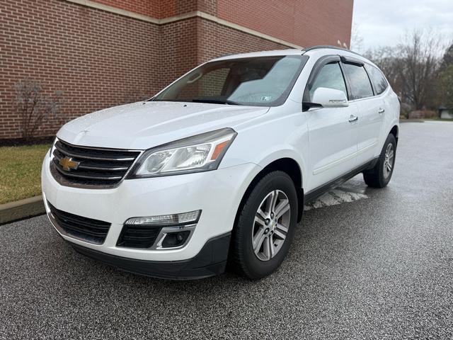White 2016 Chevrolet Traverse 1LT AWD SUV / Crossover All-Wheel Drive Automatic