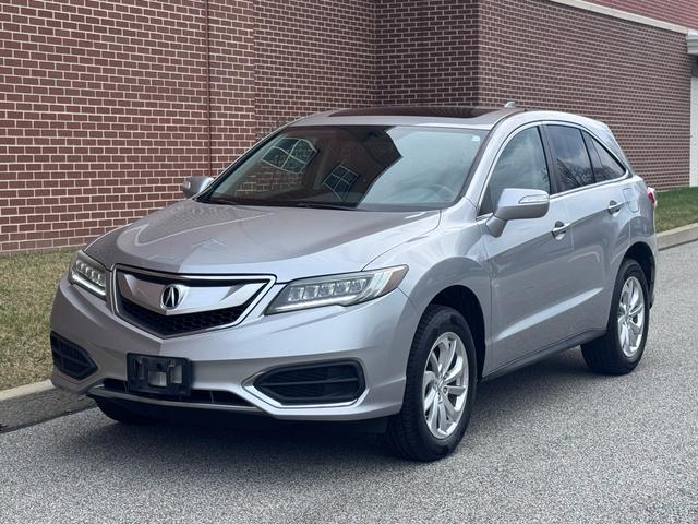 Silver 2017 Acura RDX AWD SUV / Crossover All-Wheel Drive Automatic