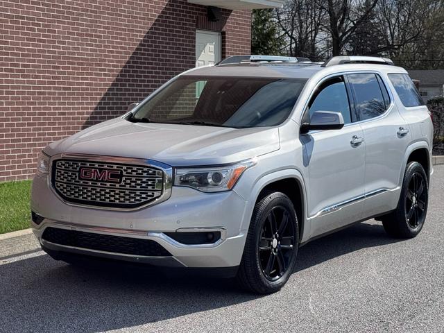 Silver 2017 GMC Acadia Denali AWD SUV / Crossover Four-Wheel Drive Automatic