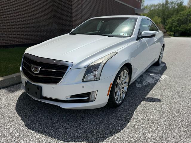 White 2016 Cadillac ATS Coupe 3.6L Premium AWD Coupe All-Wheel Drive Automatic