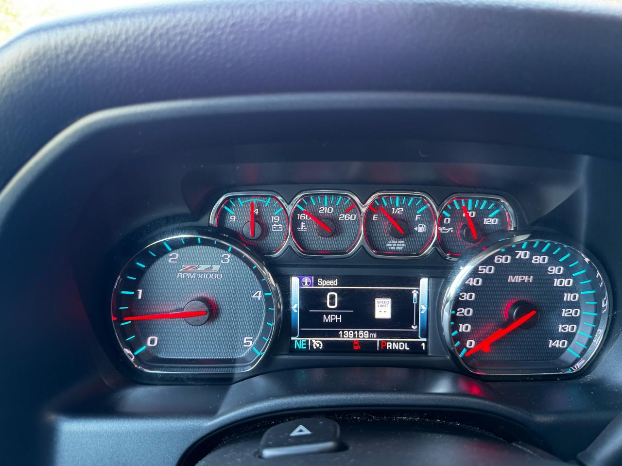 Chevrolet Silverado 2500HD 4WD Crew Cab 153.7" LT 2018