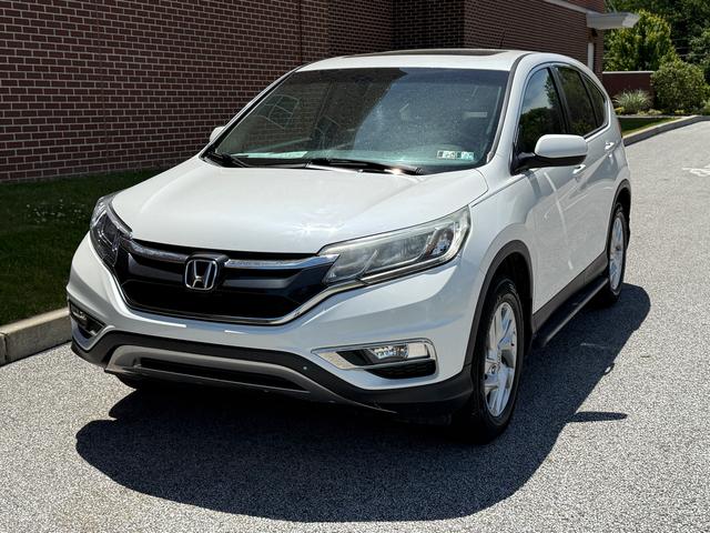 White 2016 Honda CR-V EX AWD SUV / Crossover All-Wheel Drive Continuously Variable Transmission