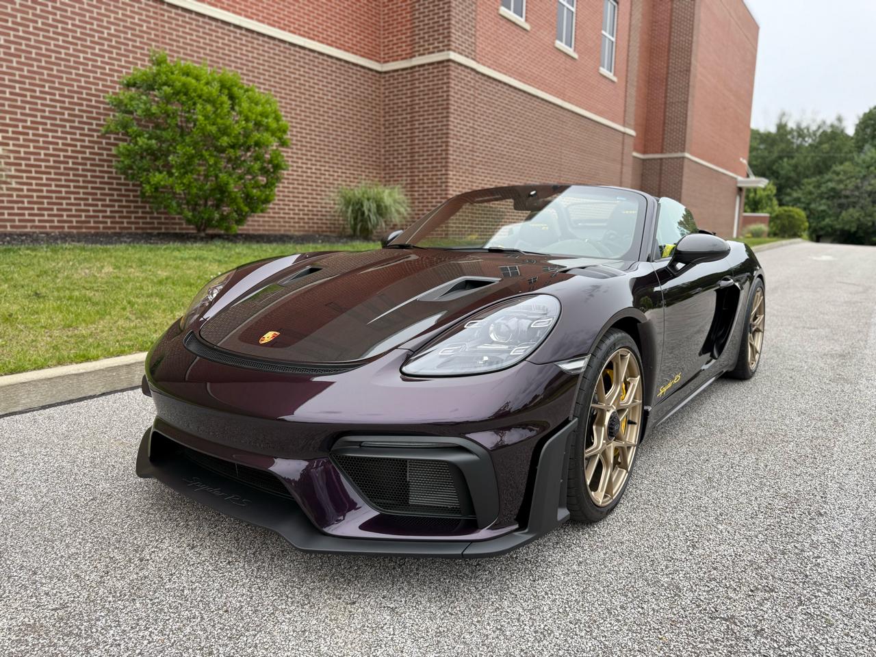 Porsche 718 Spyder RS Roadster 2025
