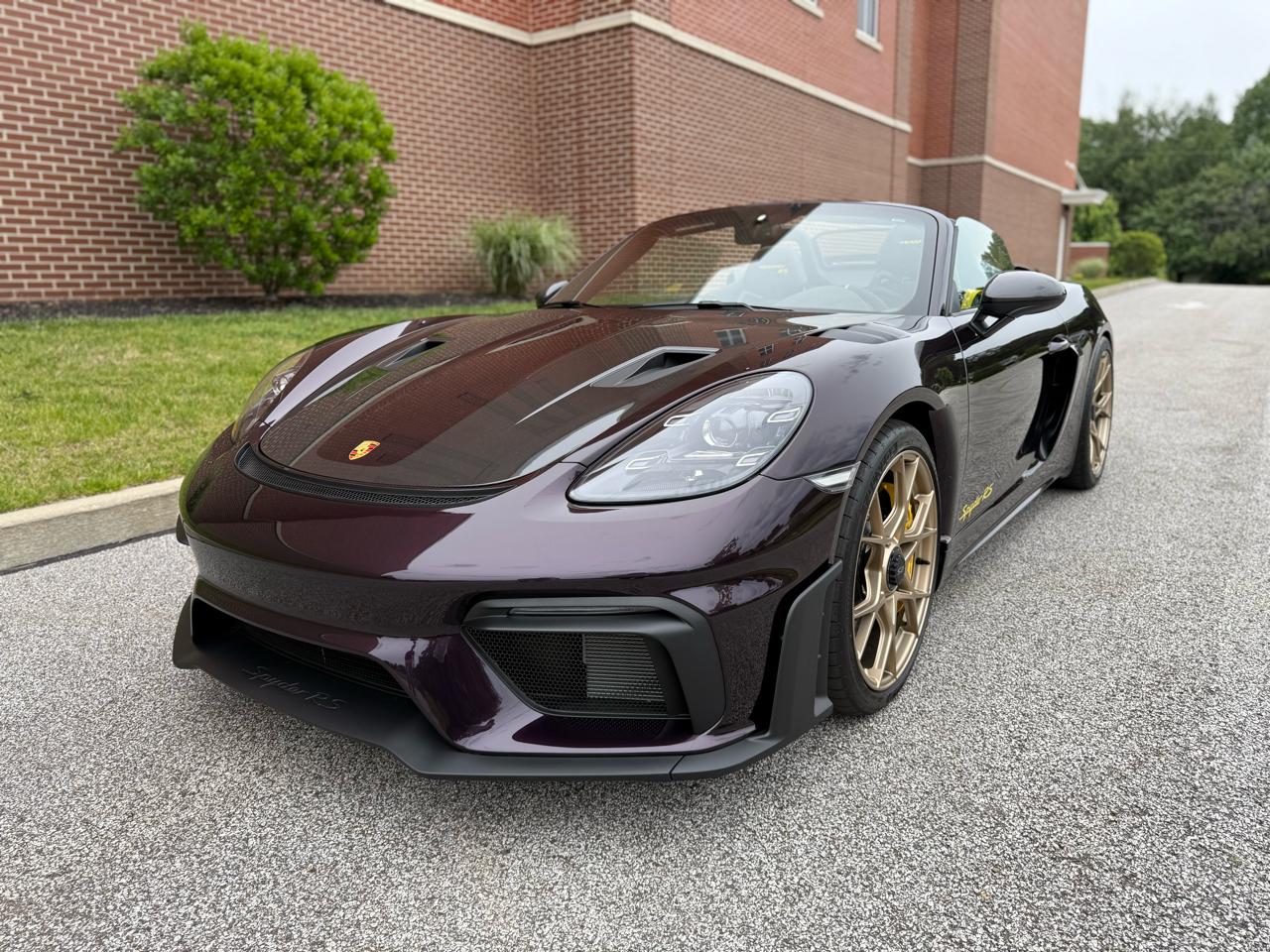 Porsche 718 Spyder RS Roadster 2025