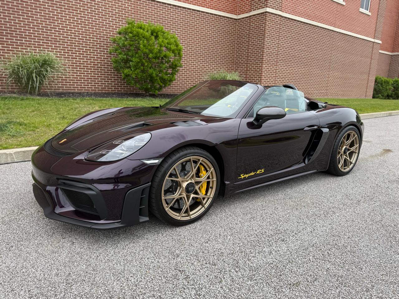 Porsche 718 Spyder RS Roadster 2025