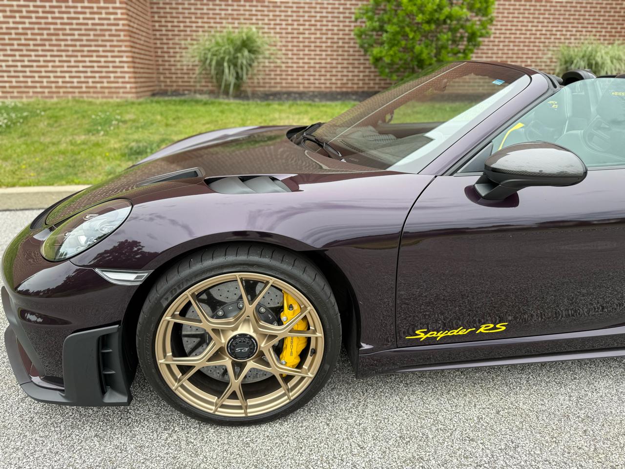 Porsche 718 Spyder RS Roadster 2025