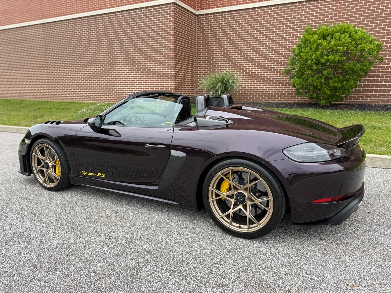 Porsche 718 Spyder RS Roadster 2025