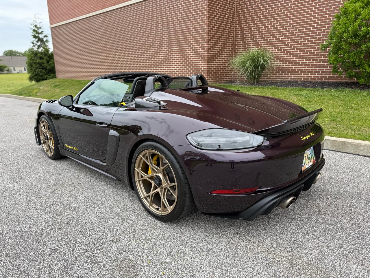 Porsche 718 Spyder RS Roadster 2025