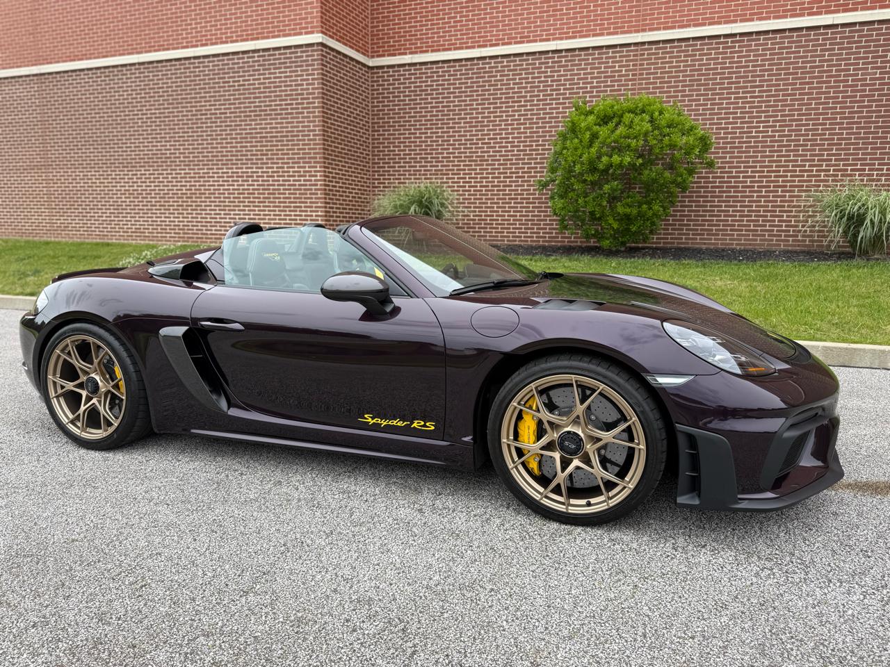 Porsche 718 Spyder RS Roadster 2025