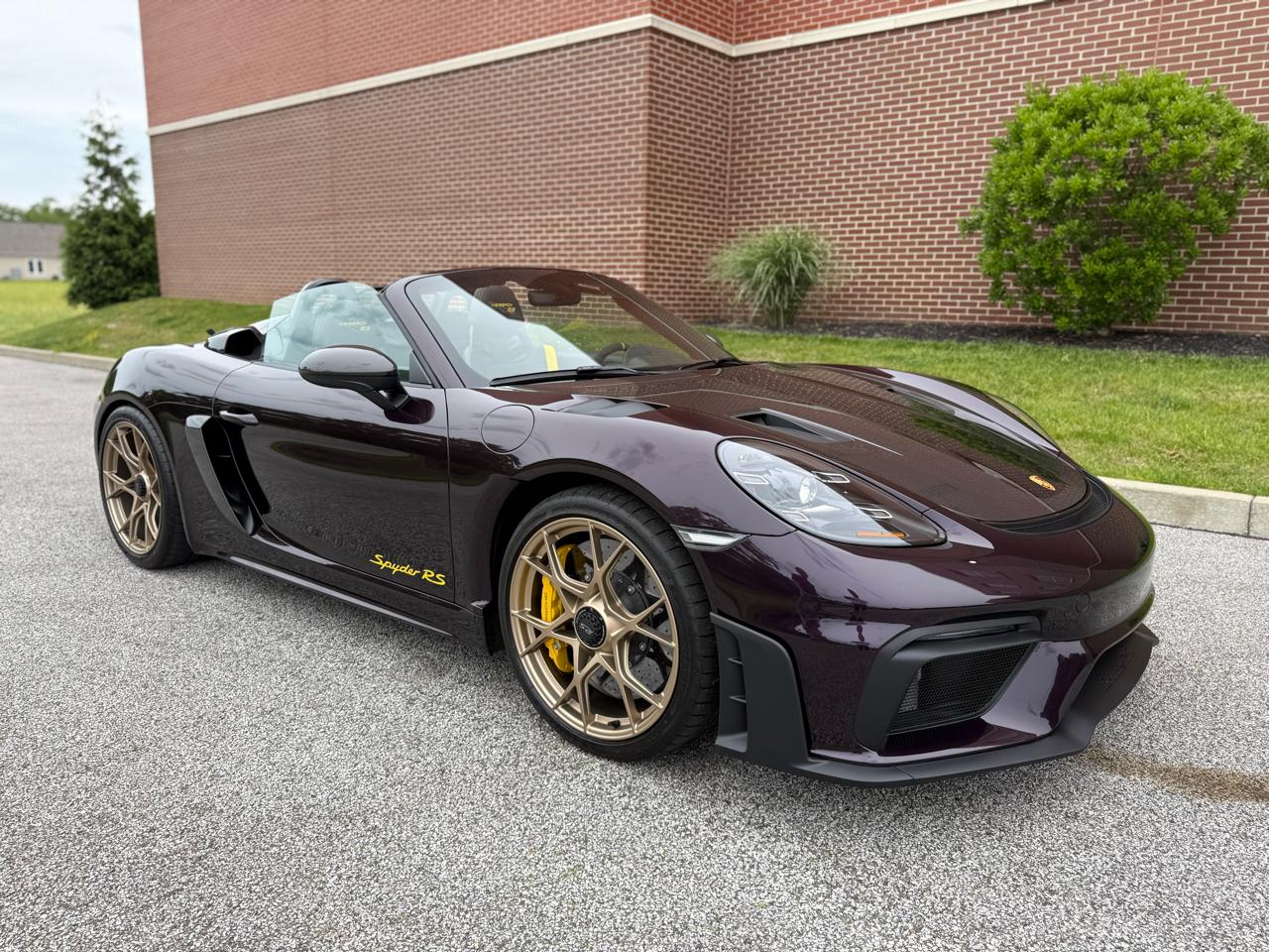 Porsche 718 Spyder RS Roadster 2025