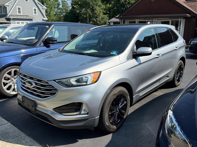 Silver 2020 Ford Edge SUV / Crossover All-Wheel Drive Automatic
