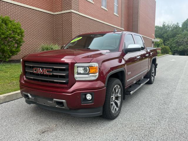 Red 2015 GMC Sierra 1500 Pickup Truck Four-Wheel Drive Automatic