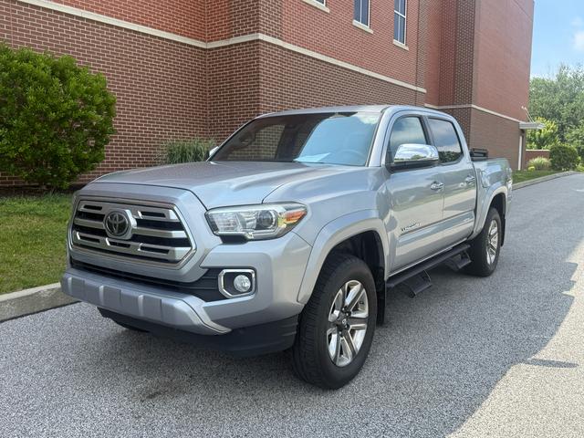 Silver 2018 Toyota Tacoma Pickup Truck Four-Wheel Drive Automatic