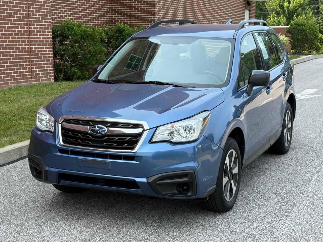 Blue 2017 Subaru Forester SUV / Crossover All-Wheel Drive Continuously Variable Transmission