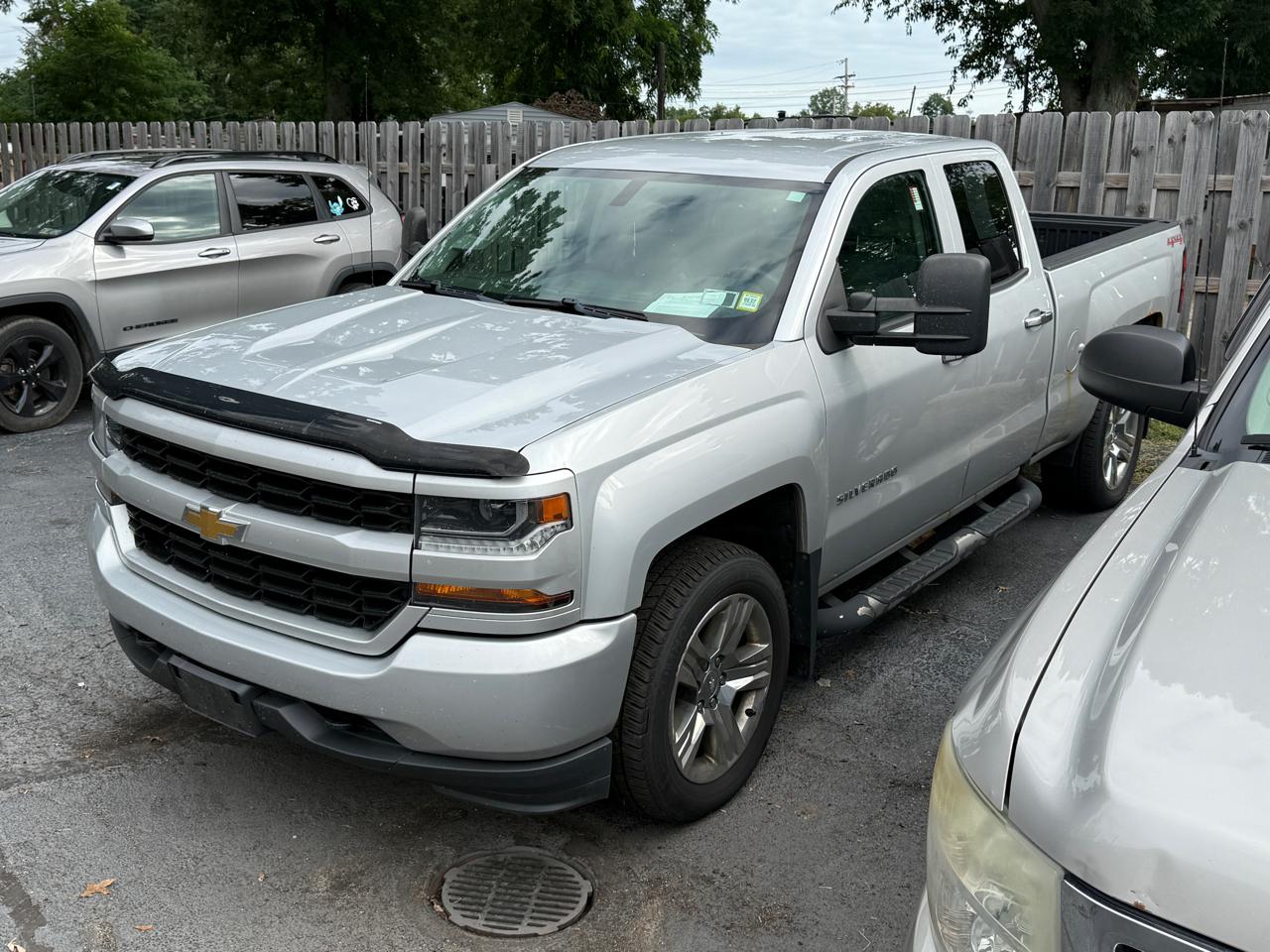 Red 2017 Chevrolet Silverado 1500 Pickup Truck Four-Wheel Drive Automatic