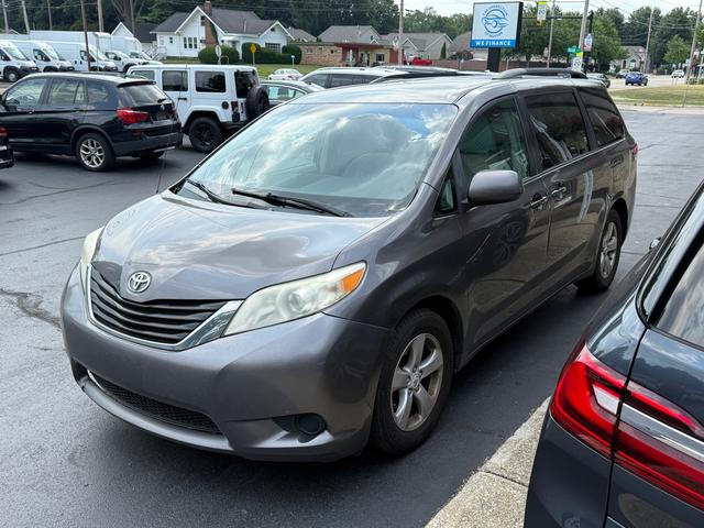 Gray 2012 Toyota Sienna Minivan Front-Wheel Drive Automatic